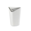 image:imageUmbra Swing Lid with Square Corner Trash Can Corner ofmetallic white