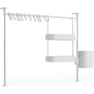 image:imageUmbra Anywhere Tension Caddy Organizer WhiteWhite